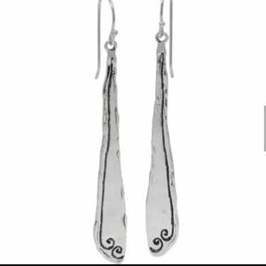 Or Paz Sterling Silver Elongated Drop Earrings